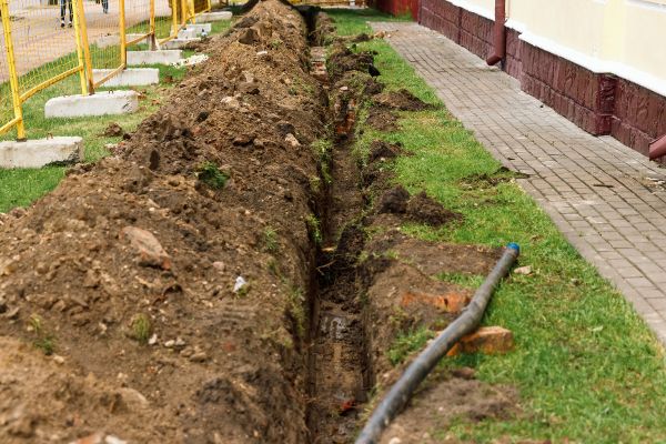 French Drain Replacement in Crown Point
