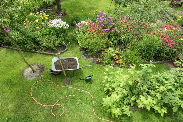 Flower Bed Construction in Crown Point