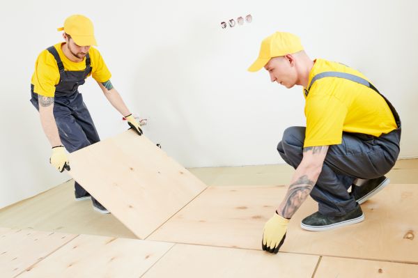 Plywood Flooring Installation in Crown Point