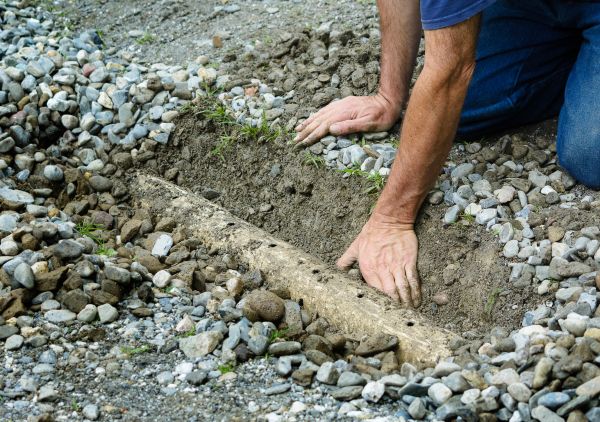 French Ditch Installation in Crown Point