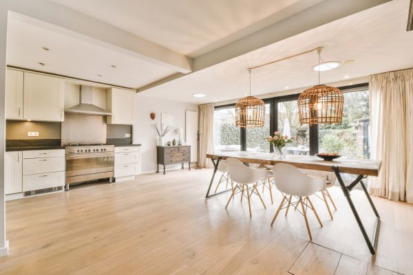 Birch Floor Installation in Crown Point