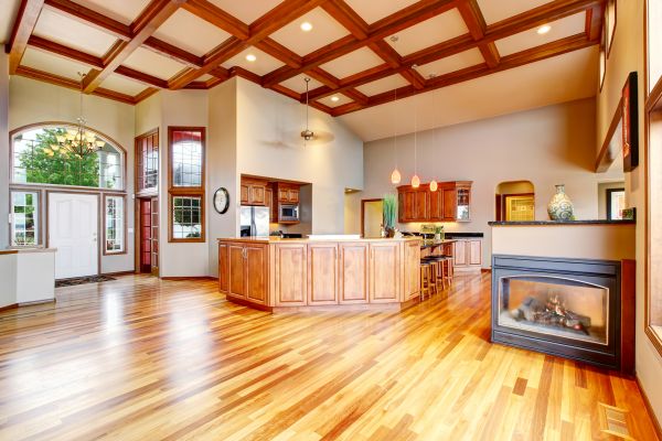 Birch Wood Floor Installation in Crown Point