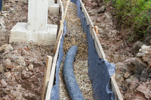 French Drain Installation in Crown Point