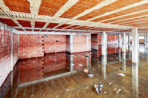 Basement Flood Remediation in Crown Point